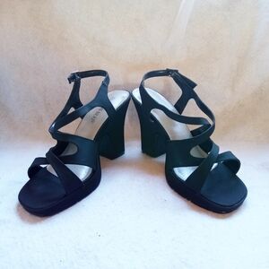 Fashion Bug block heel sandals